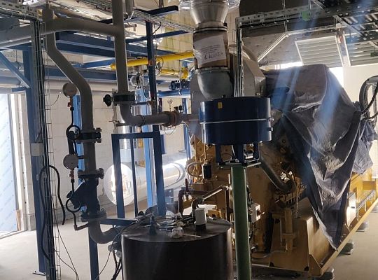 Instalacja dla agregatu kogeneracyjnego o mocy 999kWe Kosów Lacki