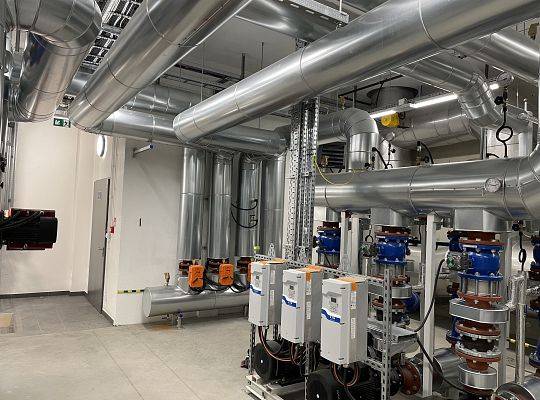 Kogeneracja z pompami ciepła o łącznej mocy 3,3MW