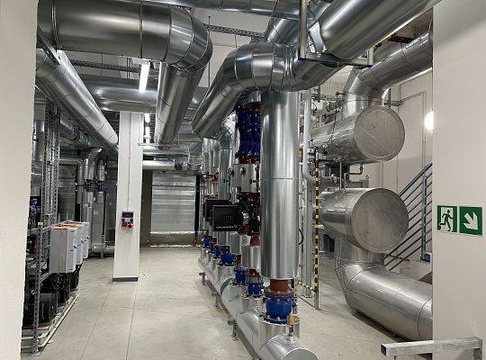 Kogeneracja z pompami ciepła o łącznej mocy 3,3MW