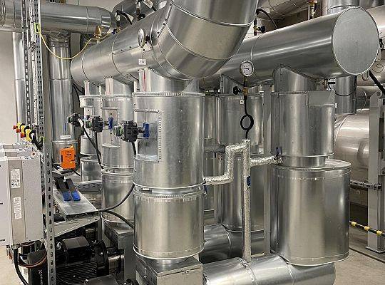 Kogeneracja z pompami ciepła o łącznej mocy 3,3MW