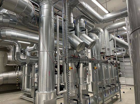 Kogeneracja z pompami ciepła 3,3MW, Pruszcz Gdański