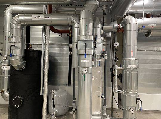 Kogeneracja z pompami ciepła o łącznej mocy 3,3MW