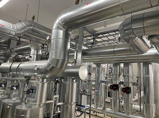 Kogeneracja z pompami ciepła o łącznej mocy 3,3MW