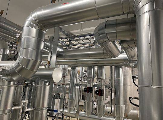 Kogeneracja z pompami ciepła o łącznej mocy 3,3MW