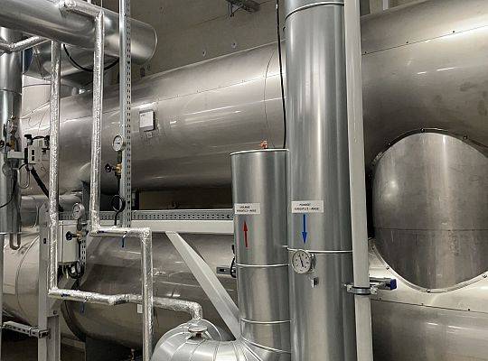 Kogeneracja z pompami ciepła o łącznej mocy 3,3MW