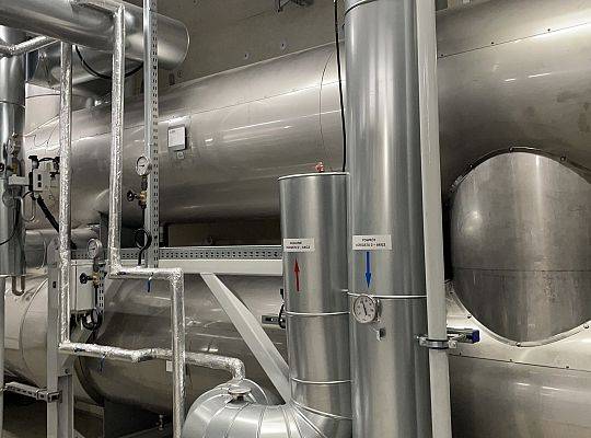 Kogeneracja z pompami ciepła 3,3MW, Pruszcz Gdański