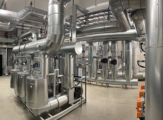 Kogeneracja z pompami ciepła o łącznej mocy 3,3MW