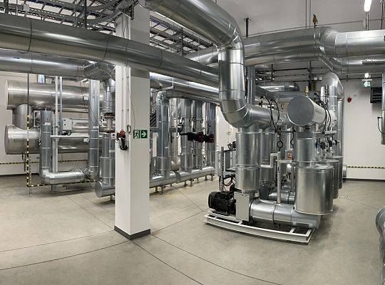 Kogeneracja z pompami ciepła 3,3MW, Pruszcz Gdański