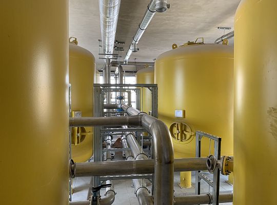 Montaż instalacji i urządzeń technologicznych Stacji Uzdatniania Wody