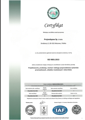 ISO 9001:2015 Quality Management System